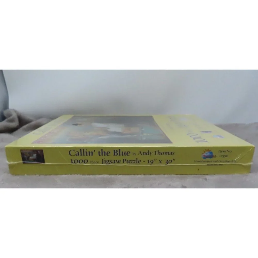 Callin' The Blue Puzzle 1000 Piece Jigsaw 19x30 Past Presidents Eco Friendly NEW